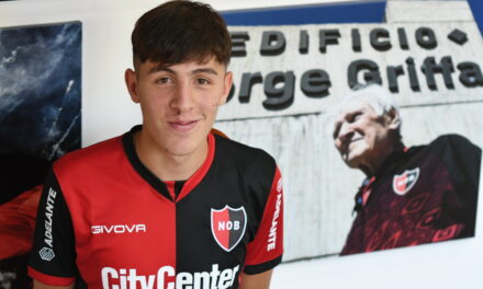 FRANCISCO SCARPECCIO, JUGADOR DE NEWELL´S OLD BOYS, “EL OBJETIVO PRINCIPAL ESTÁ ALLÁ ADELANTE Y ES EL DE DEBUTAR EN PRIMERA”