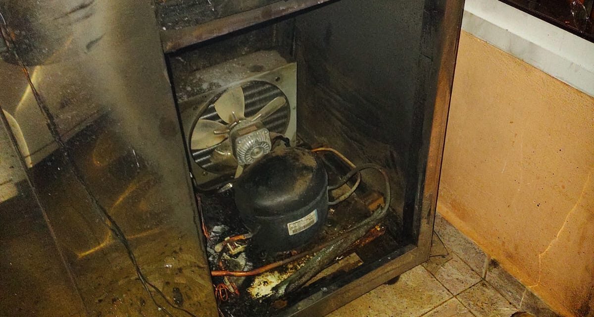 INCENDIO EN UN COMERCIO DE LA CIUDAD