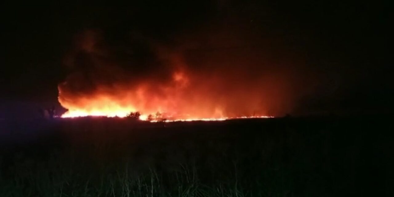 Ardió el Basural con una magnitud como hacía rato no sucedía