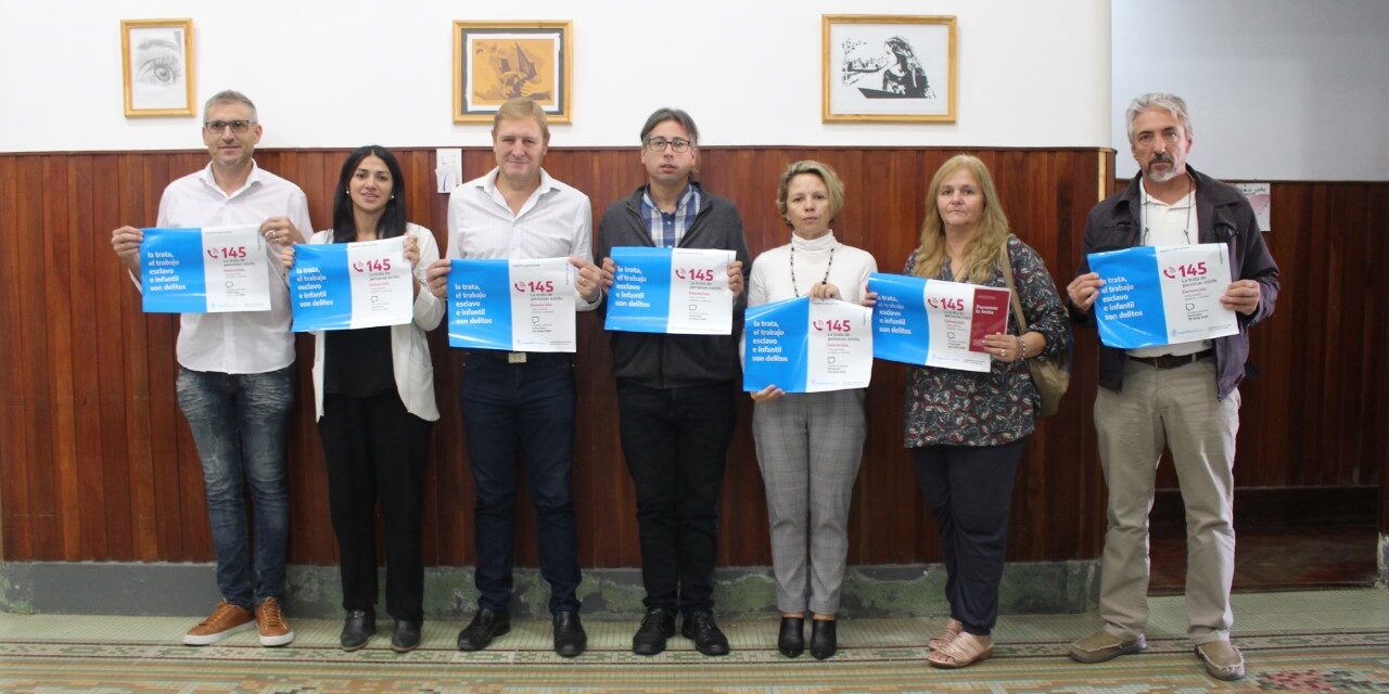CORNAGLIA PARTICIPÓ DE LA REUNIÓN PARA ABORDAR POLÍTICAS PÚBLICAS SOBRE TRATA DE PERSONAS