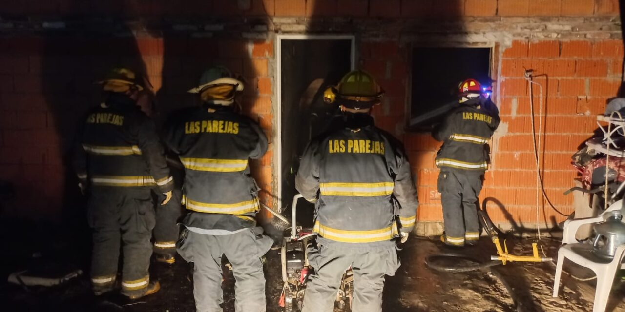 INCENDIO EN UNA VIVIENDA