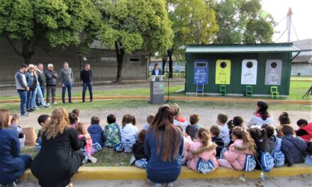 QUEDÓ INAUGURADO UN NUEVO “PUNTO VERDE” EN LA CIUDAD