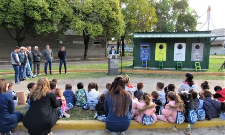 QUEDÓ INAUGURADO UN NUEVO “PUNTO VERDE” EN LA CIUDAD