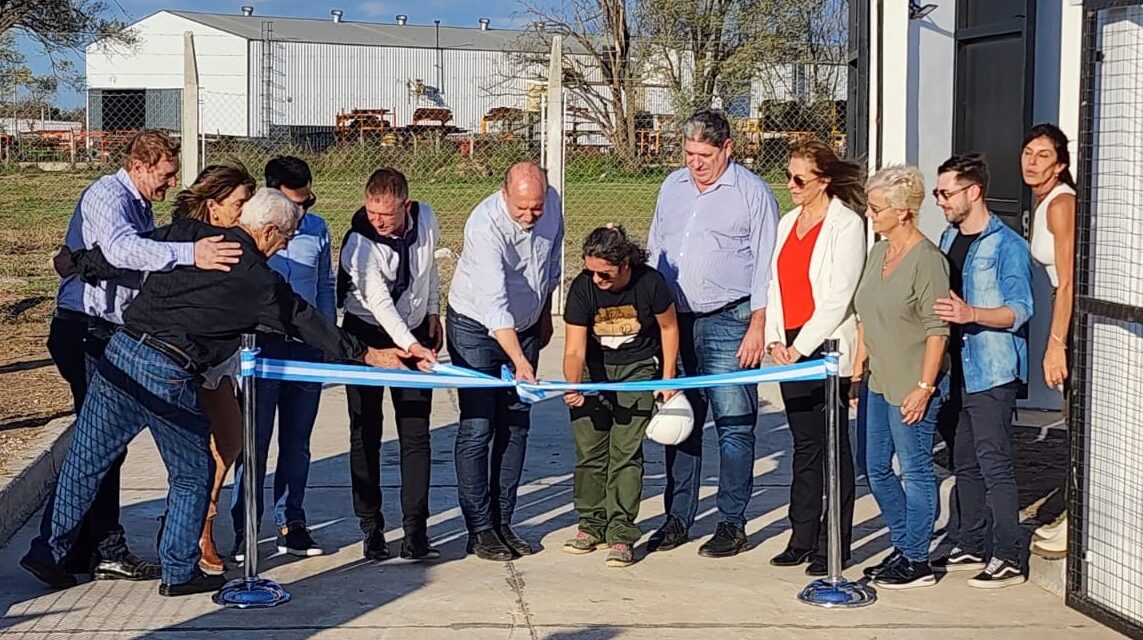 INAUGURARON LA AMPLIACIÓN DE LA OBRA DE CLOACAS