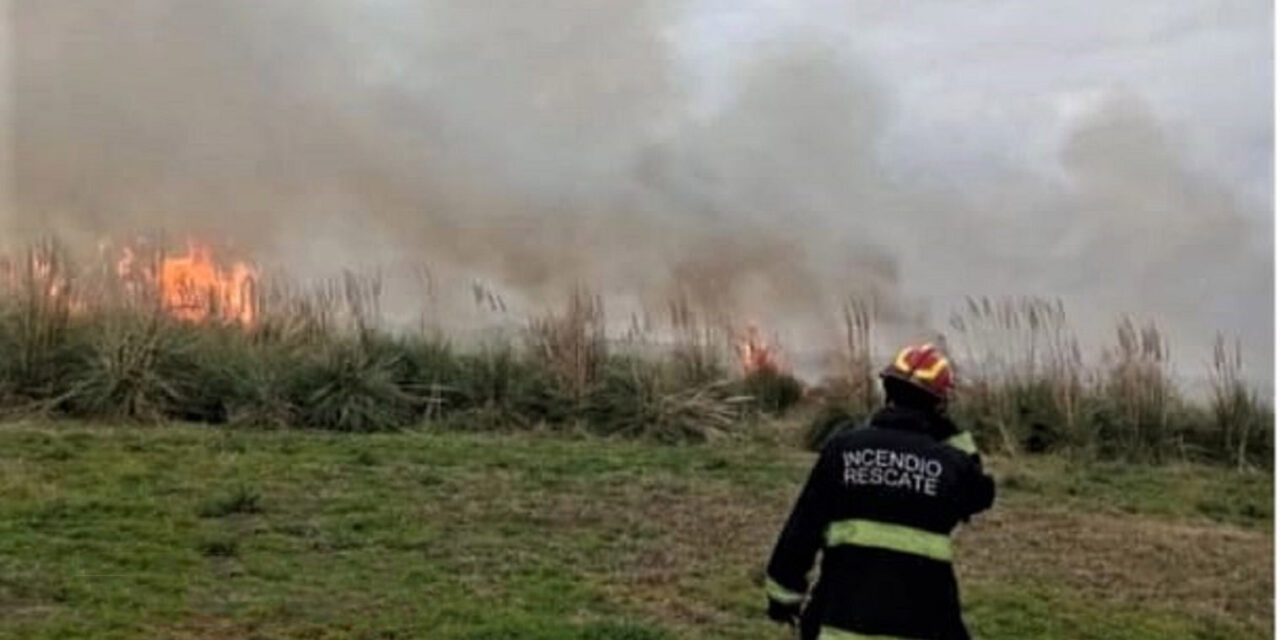 INCENDIO EN LA ZONA RURAL AL OESTE DE LA CIUDAD
