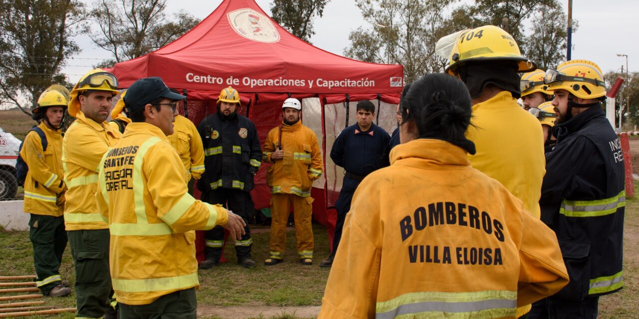 BOMBEROS VOLUNTARIOS PARTICIPARON DEL ENCUENTRO DE BRIGADAS REGIONALES EN LAS PAREJAS