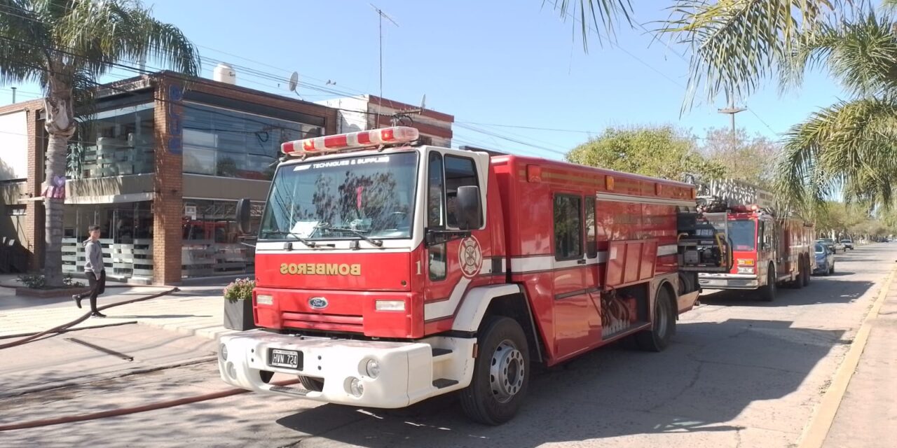 PRINCIPIO DE INCENDIO EN PANADERÍA DEL SÚPER 