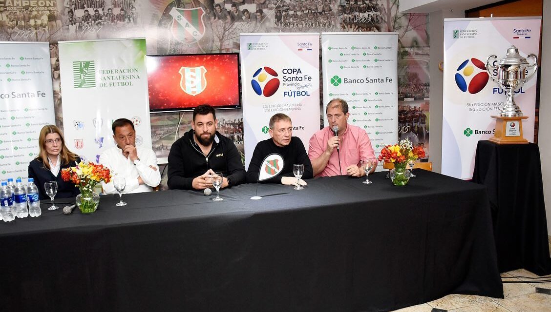 CONFERENCIA PRESENTANDO LA COPA SANTA FE