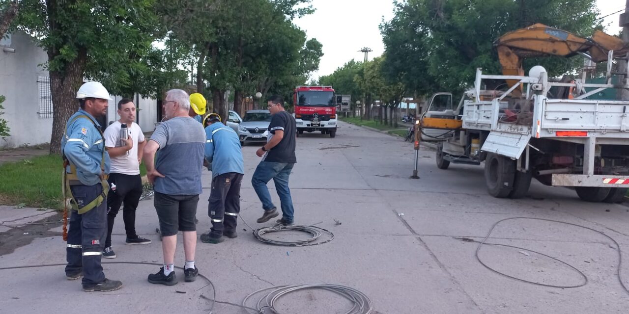 PROLONGADO CORTE DE ENERGÍA EN PARTE DE LA CIUDAD