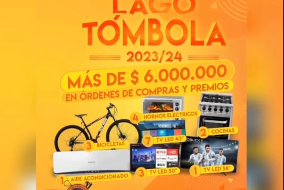 SE SORTEA EL LAGO TÓMBOLA EN EL TIRO Y PESCA