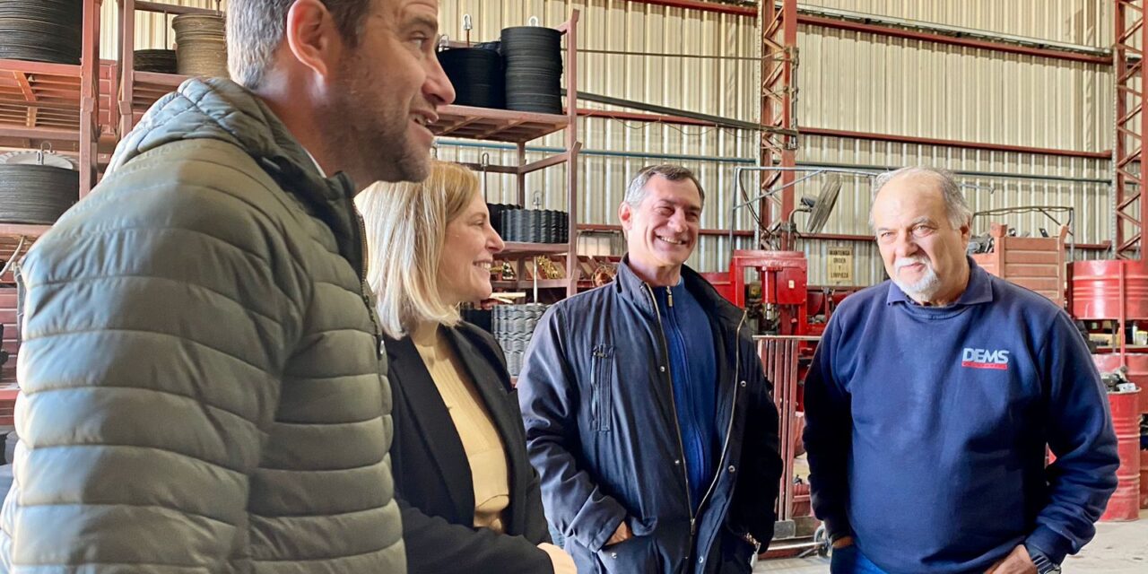 LA VICEGOBERNADORA SCAGLIA ESTUVO EN ARMSTRONG, MONTES DE OCA Y LAS ROSAS JUNTO AL SENADOR VERDECCHIA