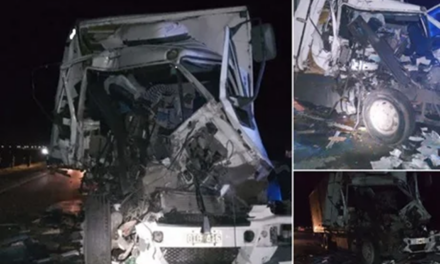 ACCIDENTE EN LA AUTOPISTA