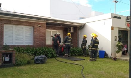 INCENDIO EN CALLE 23 Y DOS ACCIDENTES EN RUTA 178