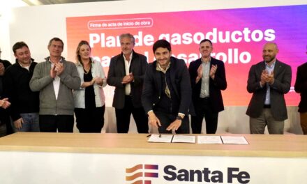 COMIENZA EL NUEVO GASODUCTO DE LA RUTA 20