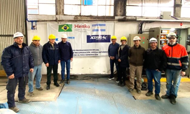 IMPORTANTE INVERSIÓN DE ACERÍAS 4 C EN LA INSTALACIÓN DE UN RECUPERADOR DE ARENA DE FUNDICIÓN