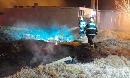 INCENDIO EN LA MADRUGADA