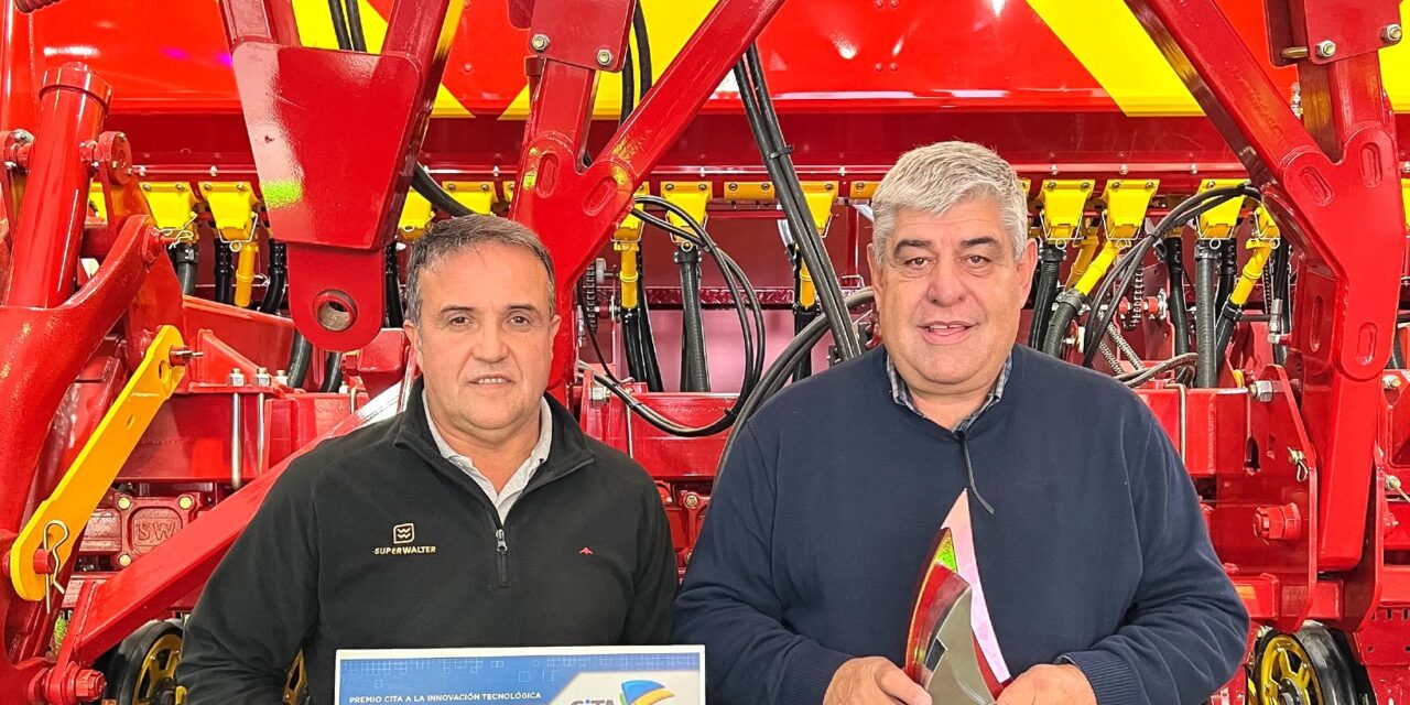 LA SEMBRADORA SÚPER WALTER W1770 RECIBIÓ EL PREMIO CITA 2025 A LA INNOVACIÓN TECNOLÓGICA