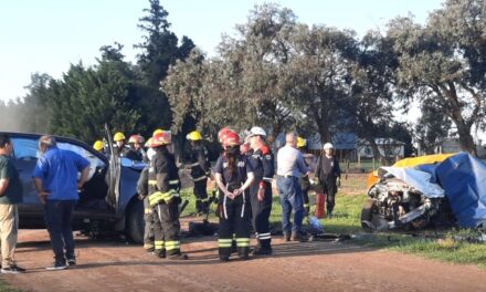 CHOQUE FATAL EN ZONA RURAL DE LAS ROSAS