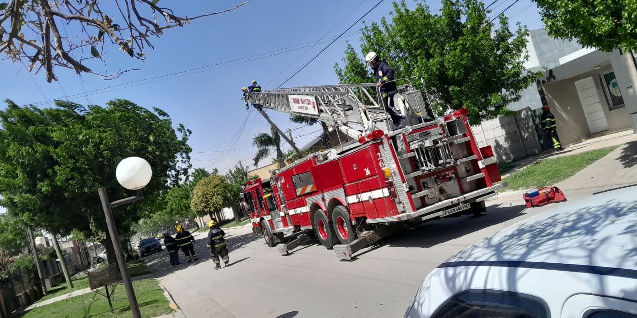 SUCEDIÓ POR EL FUERTE VIENTO