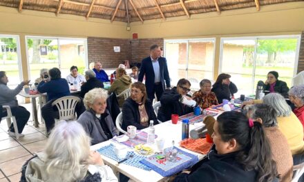 COMENZÓ LA COLONIA RECREATIVA PARA ADULTOS MAYORES
