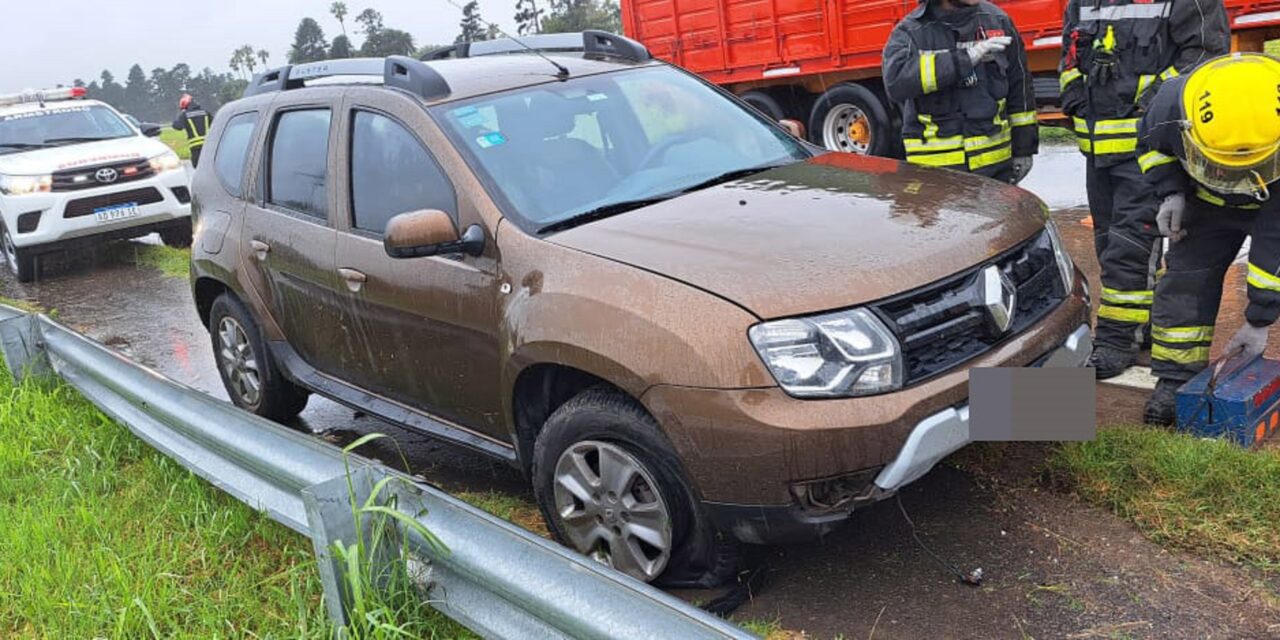 ACCIDENTE EN LA AUTOPISTA