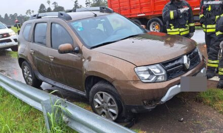ACCIDENTE EN LA AUTOPISTA