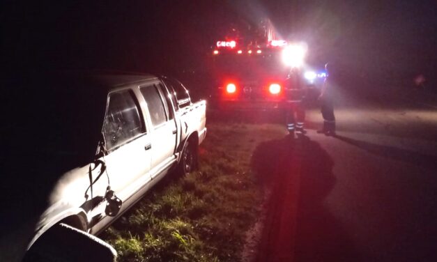 ACCIDENTE ENTRE DOS PICK UP EN LA RUTA 178