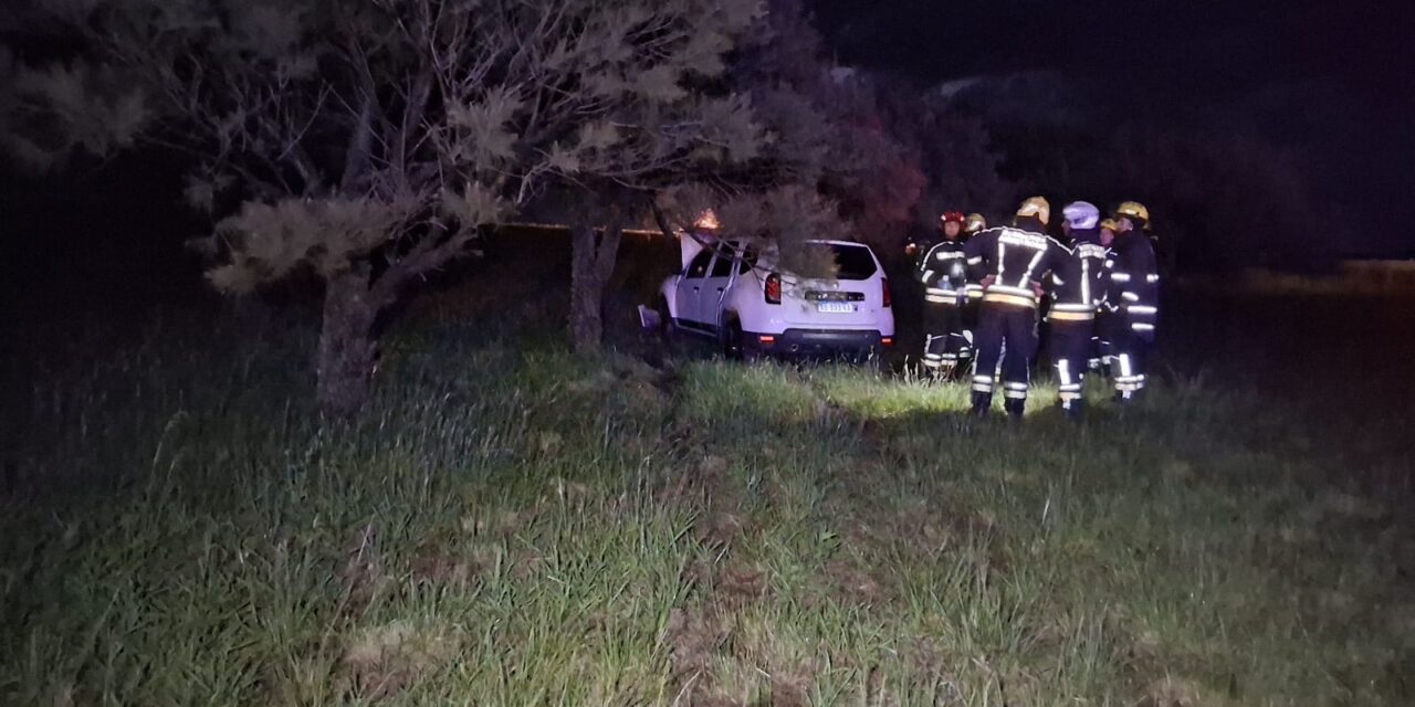 ACCIDENTE EN LA AUTOPISTA