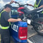 EN PICADAS ILEGALES EN RUTA 28 S SECUESTRARON TRES MOTOS