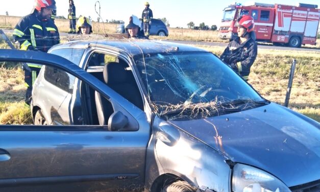 DESPISTE CON HERIDOS EN LA RUTA 9