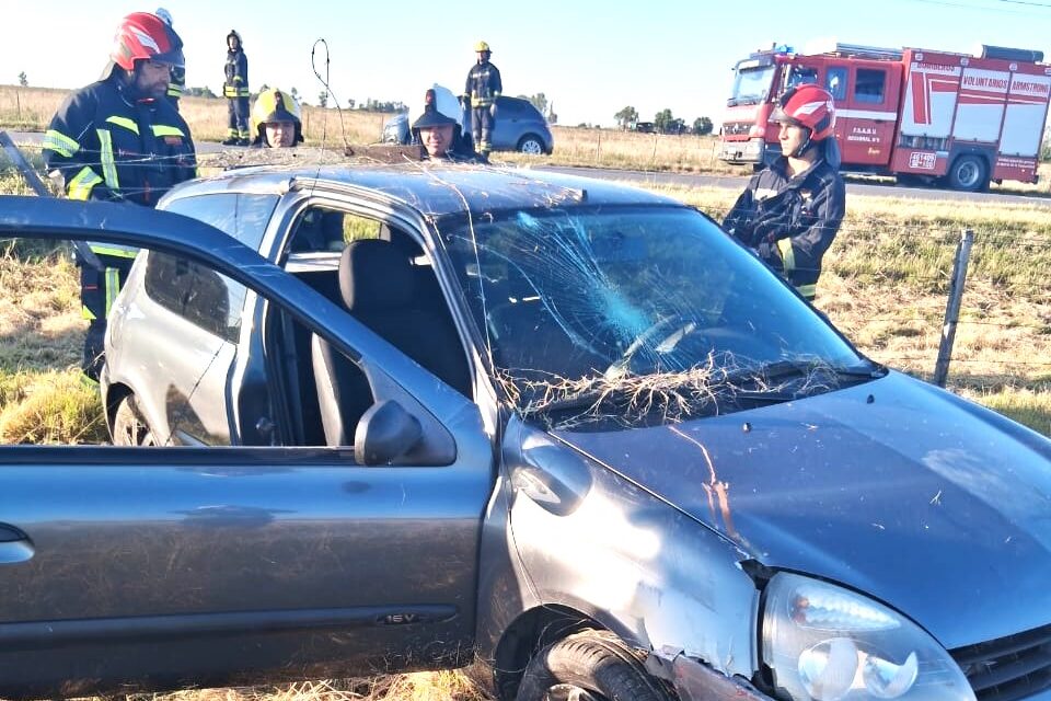 DESPISTE CON HERIDOS EN LA RUTA 9