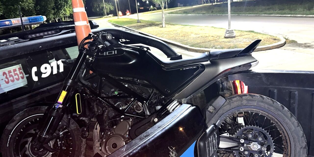 EL COMANDO RECUPERÓ OTRA MOTO DE ROSARIO