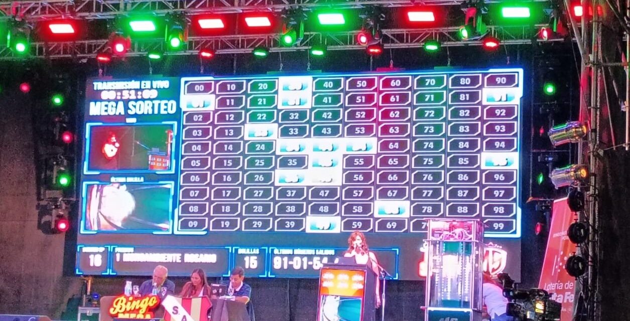 NOCHE DE AFORTUNADOS GANADORES EN EL BINGO MEGA SORTEO DE SPORTIVO