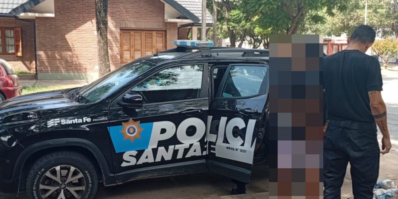 DETENIDO POR UN ROBO Y RECUPERO DE MOTOCICLETA