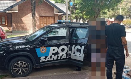 DETENIDO POR UN ROBO Y RECUPERO DE MOTOCICLETA