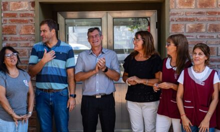 EL SENADOR VERDECCHIA HABILITÓ UNA NUEVA AULA EN LA ESCUELA 33 DE ARMSTRONG