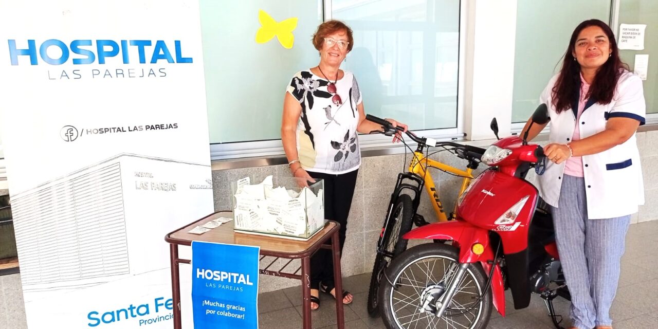 SORTEARON EL BONO A BENEFICIO DEL HOSPITAL DE LAS PAREJAS