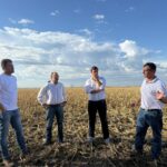 VERDECCHIA ACOMPAÑÓ EL RELEVAMIENTO DE DAÑOS EN CAMPOS AFECTADOS POR EL TEMPORAL