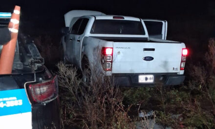 TRIPLE ROBO EN LAS PAREJAS. LOS AUTORES ABANDONARON LA CAMIONETA Y SE DIERON A LA FUGA POR ZONA RURAL