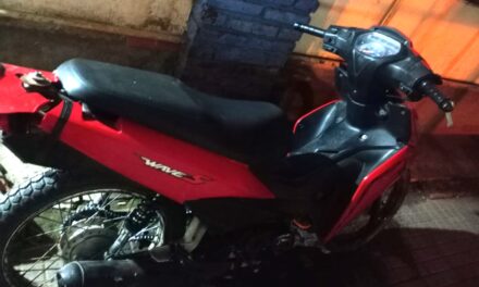 PERSECUCIÓN Y APREHENSIÓN DE UN MENOR CON SECUESTRO DE DOS MOTOS