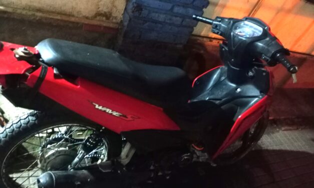PERSECUCIÓN Y APREHENSIÓN DE UN MENOR CON SECUESTRO DE DOS MOTOS