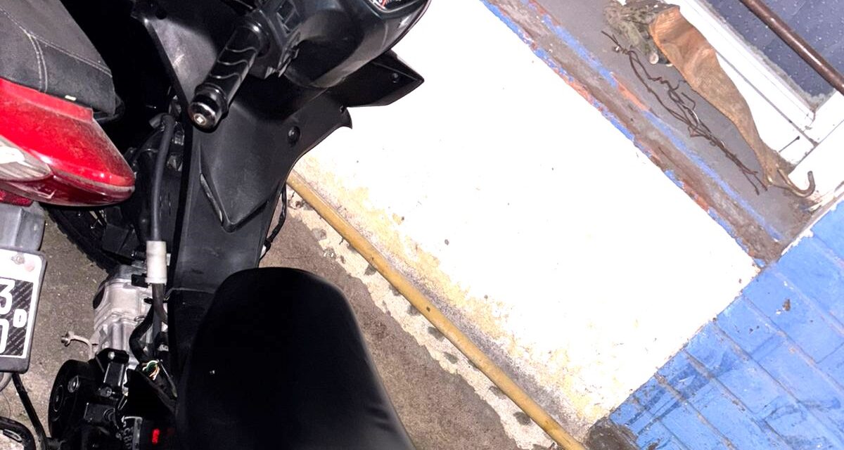 CONTINÚAN SECUESTRANDO MOTOS ROBADAS