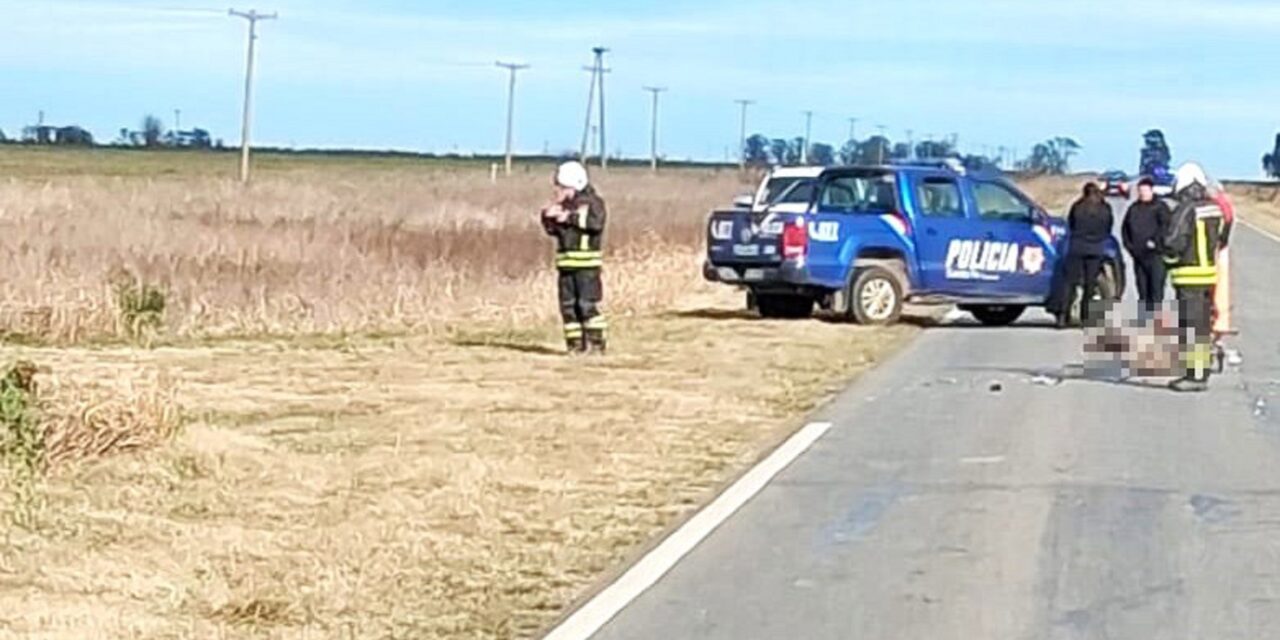 ACCIDENTE FATAL EN RUTA 15 JURISDICCIÓN DE ARMSTRONG