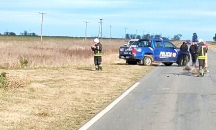 ACCIDENTE FATAL EN RUTA 15 JURISDICCIÓN DE ARMSTRONG