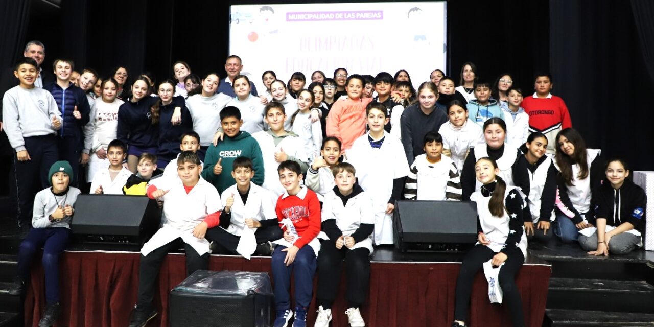 PRIMERA OLIMPÍADA DE EDUCACIÓN VIAL CON ALUMNOS DE SEXTO GRADO