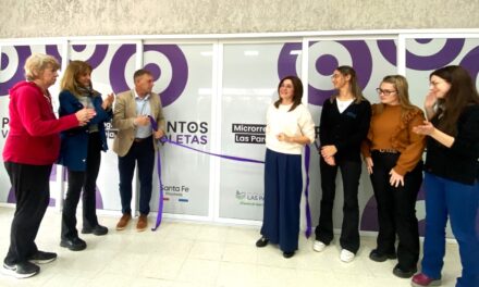 INAUGURARON EL SALÓN DE USOS MÚLTIPLES “LUISA SIMÓN” EN EL PUNTO VIOLETA