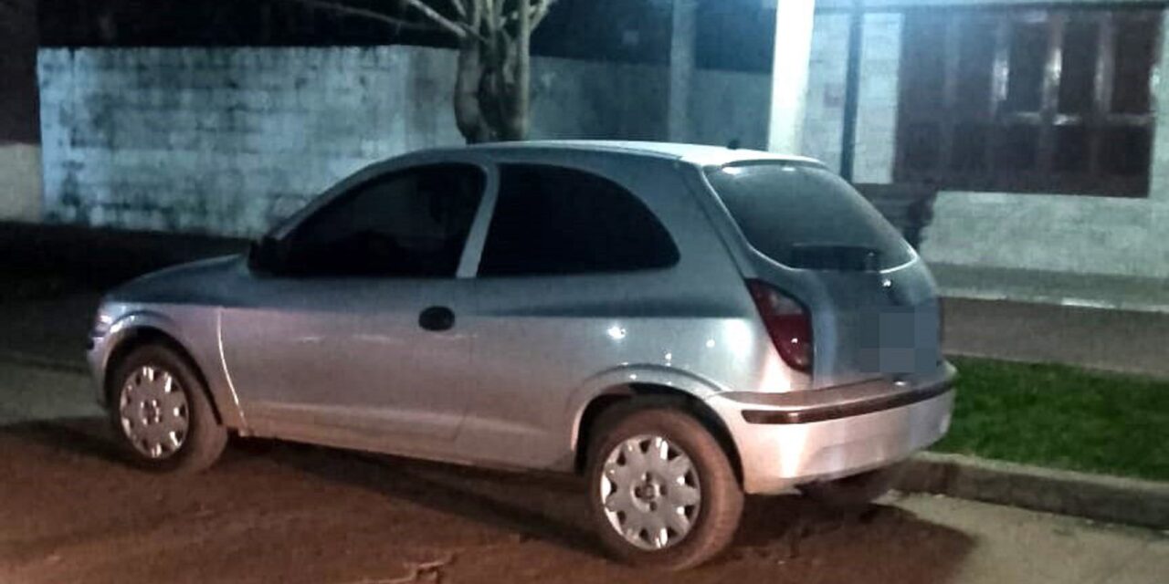 SECUESTRARON VEHÍCULO EN LAS PAREJAS E IDENTIFICARON A UN MASCULINO POR TENENCIA DE ARMA DE FUEGO EN RUTA 178 Y 28S