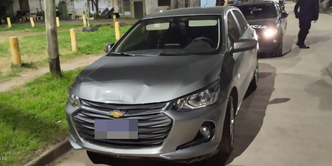 ENCONTRARON EN ARMSTRONG UN CHEVROLET ONIX CON PEDIDO DE CAPTURA EN LA MATANZA