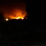 IMPRESIONANTE INCENDIO DEL BASURAL