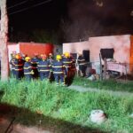 INCENDIO DE UNA VIVIENDA EN LA MADRUGADA